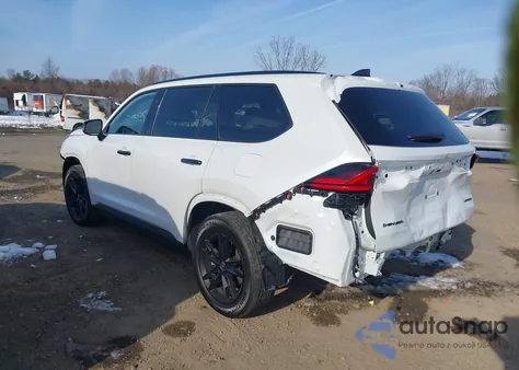 2025 Toyota Grand Highlander Hybrid Nightshade Edition z USA, uszkodzony, nr VIN 5TDACAB55SS060155